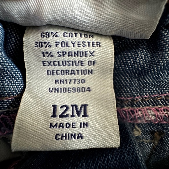 Mixed Brands Bundle of 4: Sleeved Gray & WhiteTops, Denim Jean, Cotton Shirts - Picture 4 of 16